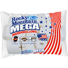 ROCKY MOUNTAIN Mega Marshmallows 340g (Pack of 12)