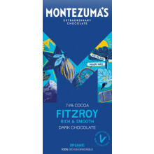 MONTEZUMA'S FitzRoy - Organic Dark Chocolate 90g (Pack of 12)