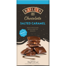 BAILEYS Salted Caramel Milk Chocolate Truffle Bar 90g (Pack of 15)