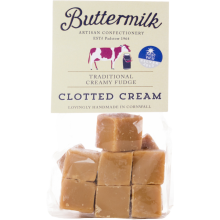 BUTTERMILK Clotted Cream Fudge 175g (Pack of 16)