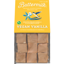 BUTTERMILK Vegan Vanilla Fudge 175g (Pack of 16)