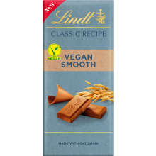 LINDT Classic Recipe Bar - Vegan Smooth 100g (Pack of 20)