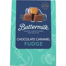 BUTTERMILK Chocolate Caramel Fudge 140g (Pack of 6)