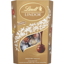 LINDT Lindor Assorted Cornet 337g (Pack of 6)