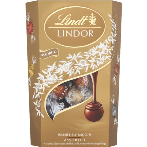 Lindt LINDT Lindor Assorted Cornet 337g (Pack of 6)