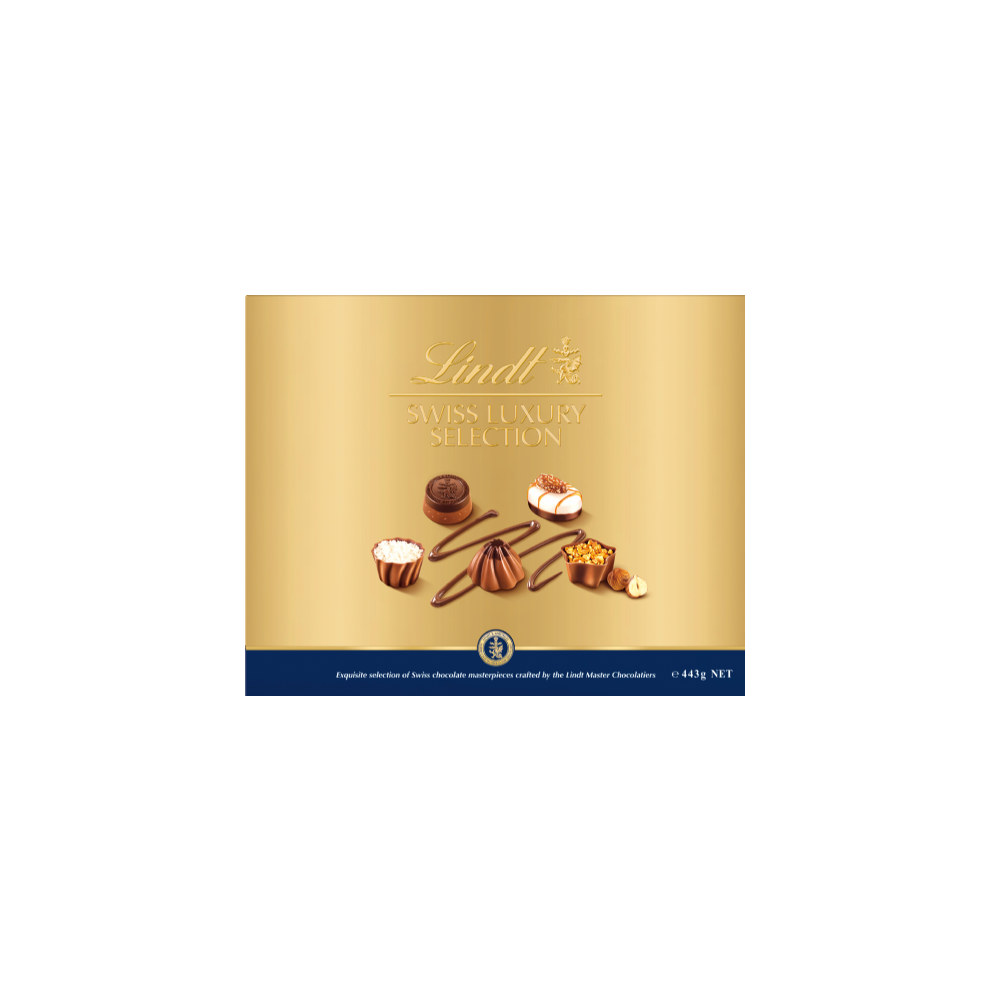 LINDT Swiss Luxury Selection 443g (Pack of 6)