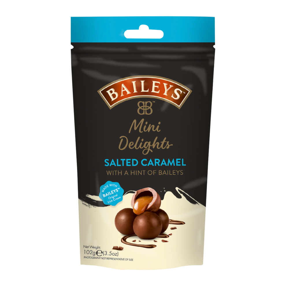 BAILEYS Salted Caramel Chocolate Mini Delights 102g (Pack of 8)