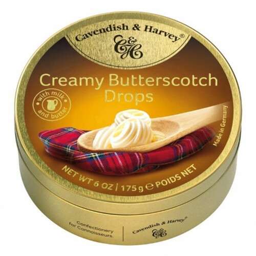 Cavendish &amp; Harvey Creamy Butterscotch Drops 175g