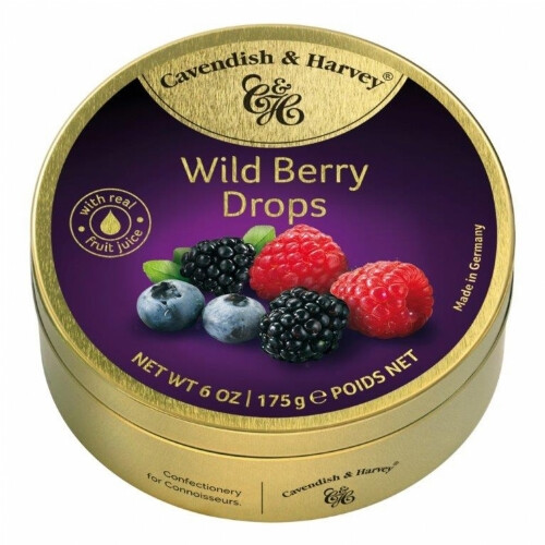 Cavendish & Harvey Wildbeeren-Drops Dose 175g
