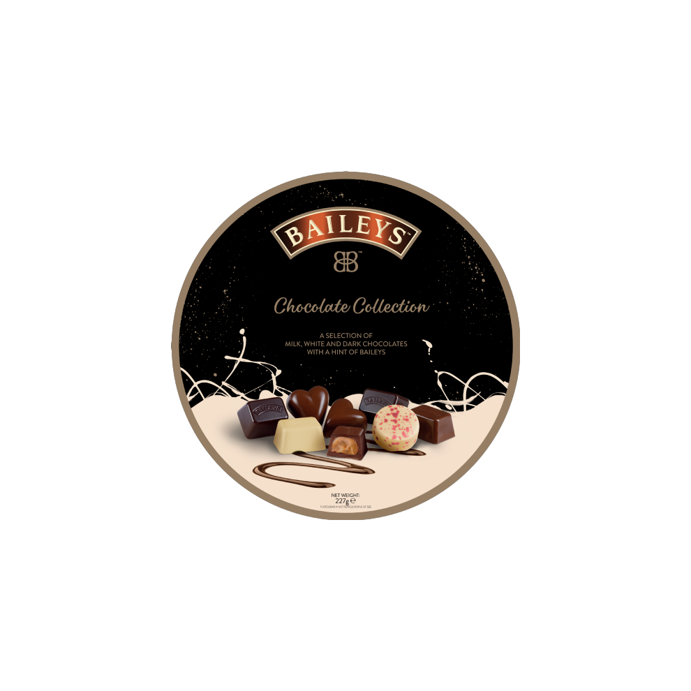 BAILEYS Chocolate Collection - Round Box 227g (Pack of 6)