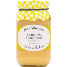 DARLINGTON'S Lemon & Lime Curd 320g (Pack of 6)