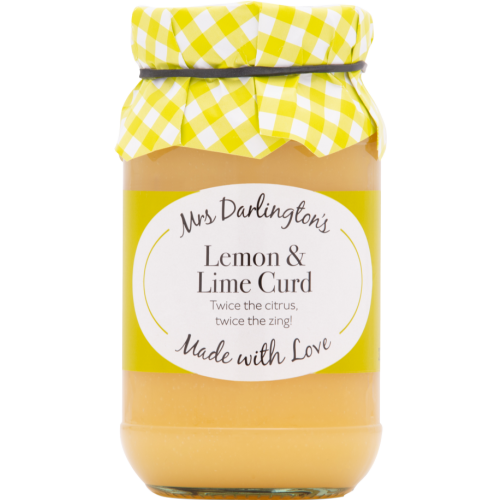 DARLINGTON'S Lemon & Lime Curd 320g (Pack of 6)