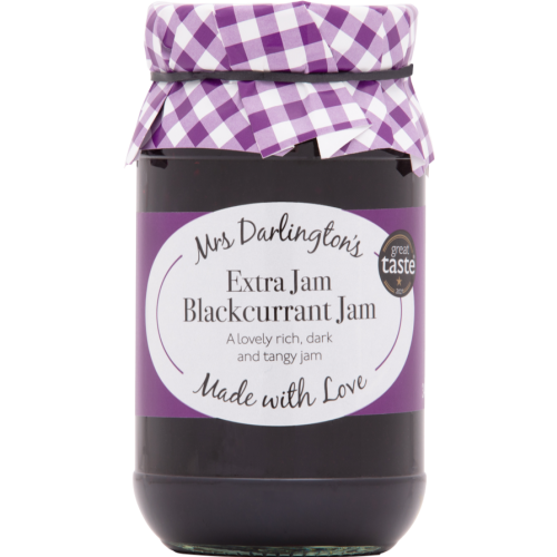 DARLINGTON'S Blackcurrant Jam 340g (Pack of 6)
