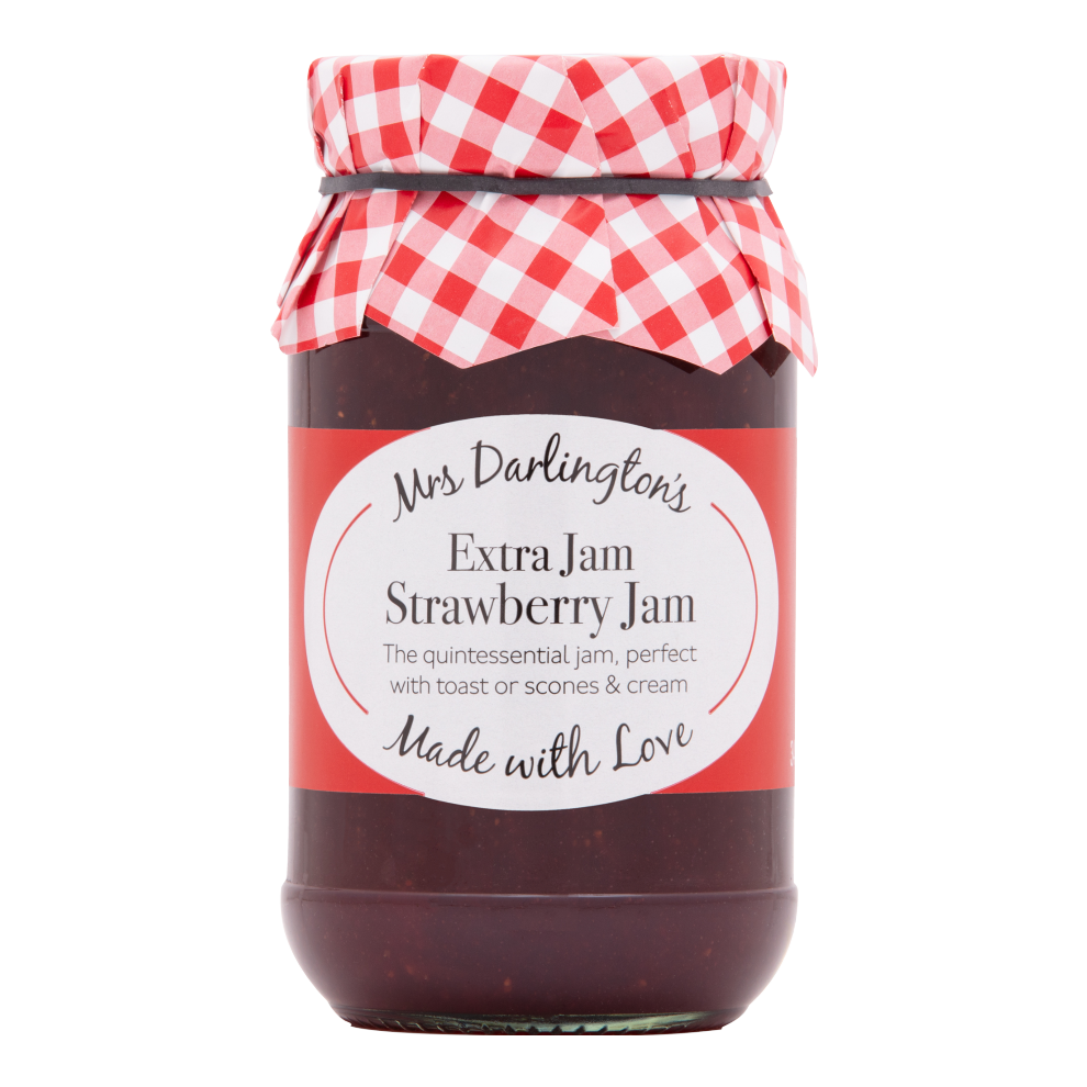 Darlington's Strawberry Jam 340G (Pack Of 6)
