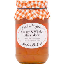 DARLINGTON'S Orange & Whisky Marmalade 340g (Pack of 6)