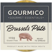 GOURMICO Brussels Pate 115g (Pack of 8)