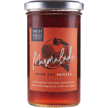 HIGHFIELD PRESERVES Thick Cut Seville Orange Marmalade 320g (Pack of 6)