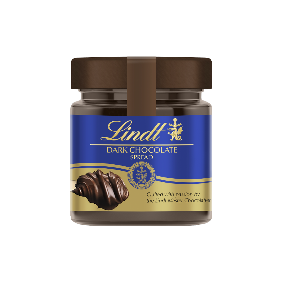 LINDT Dark Chocolate Spread 200g (Pack of 6)