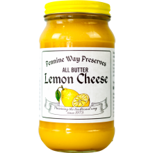 PENNINE WAY PRESERVES All Butter Lemon Cheese 340g (Pack of 12)