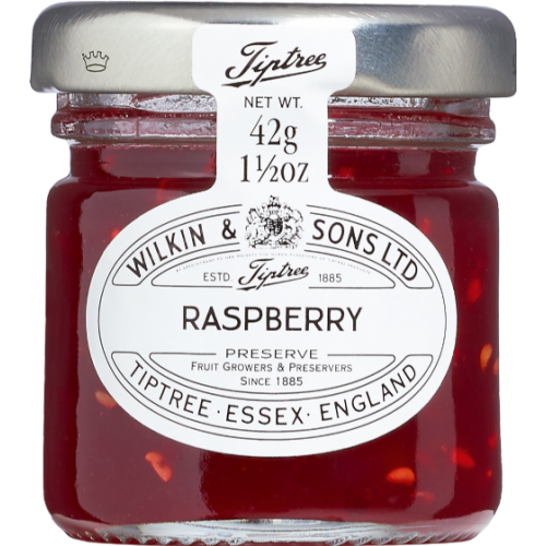 TIPTREE Raspberry Preserve (Miniature) 42g (Pack of 48)