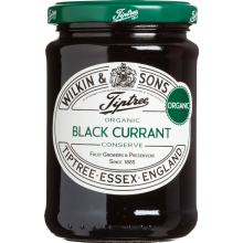 TIPTREE Organic Black Currant Preserve 340g (Pack of 6)