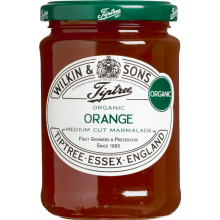 TIPTREE Organic Orange Marmalade (Medium Cut) 340g (Pack of 6)