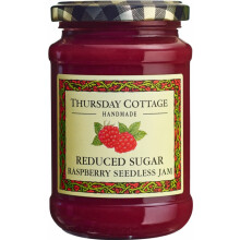 THURSDAY COTTAGE Raspberry Seedless - Reduced Sugar 315g (Pack of 6)