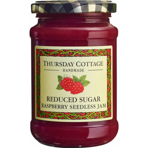 THURSDAY COTTAGE Raspberry Seedless - Reduced Sugar 315g (Pack of 6)