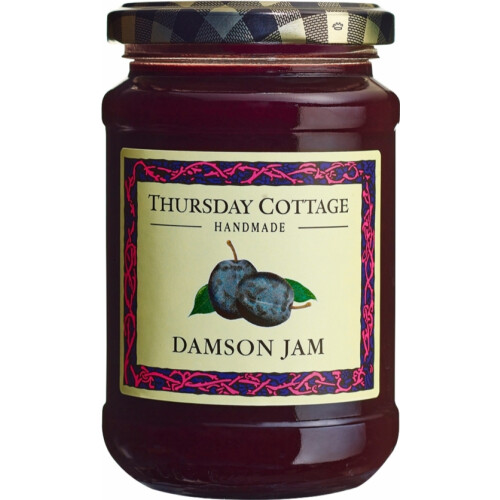 THURSDAY COTTAGE Damson Jam 340g (Pack of 6)
