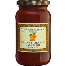 THURSDAY COTTAGE Chunky Orange Marmalade 340g (Pack of 6)