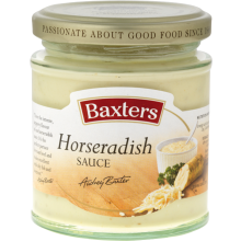 BAXTERS Horseradish Sauce 170g (Pack of 6)