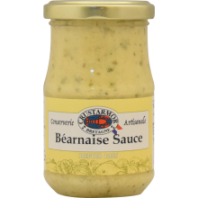 Crustarmor Bearnaise Sauce 190g - Pack of 6, Rich, Smooth Butter-Based Sauce with White Wine, Shallot & Tarragon