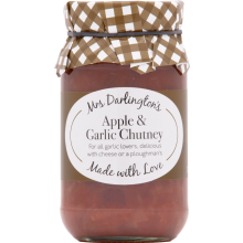 DARLINGTON'S Apple & Garlic Chutney 312g (Pack of 6)