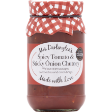 DARLINGTON'S Spicy Tomato & Sticky Onion Chutney 312g (Pack of 6)