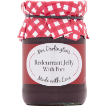 DARLINGTON'S Redcurrant Jelly with Port 212g (Pack of 6)