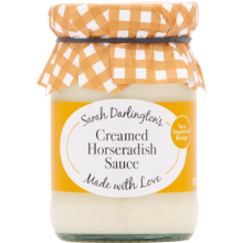 DARLINGTON'S Creamed Horseradish Sauce 180g (Pack of 6)