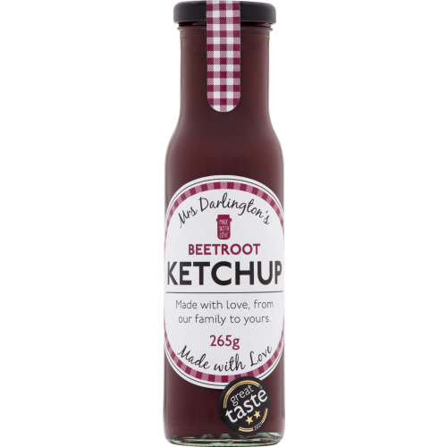DARLINGTON'S Beetroot Ketchup 265g (Pack of 6)