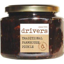 DRIVER'S Traditional Farmhouse Pickle 350g (Pack of 6)