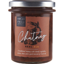 HIGHFIELD PRESERVES Real Ale Chutney 210g (Pack of 6)