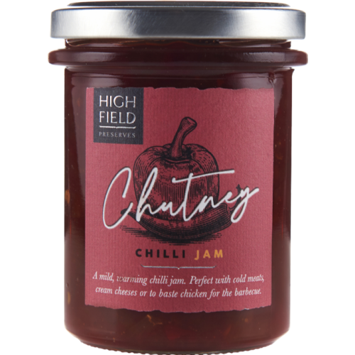 HIGHFIELD PRESERVES Chilli Jam 210g (Pack of 6)