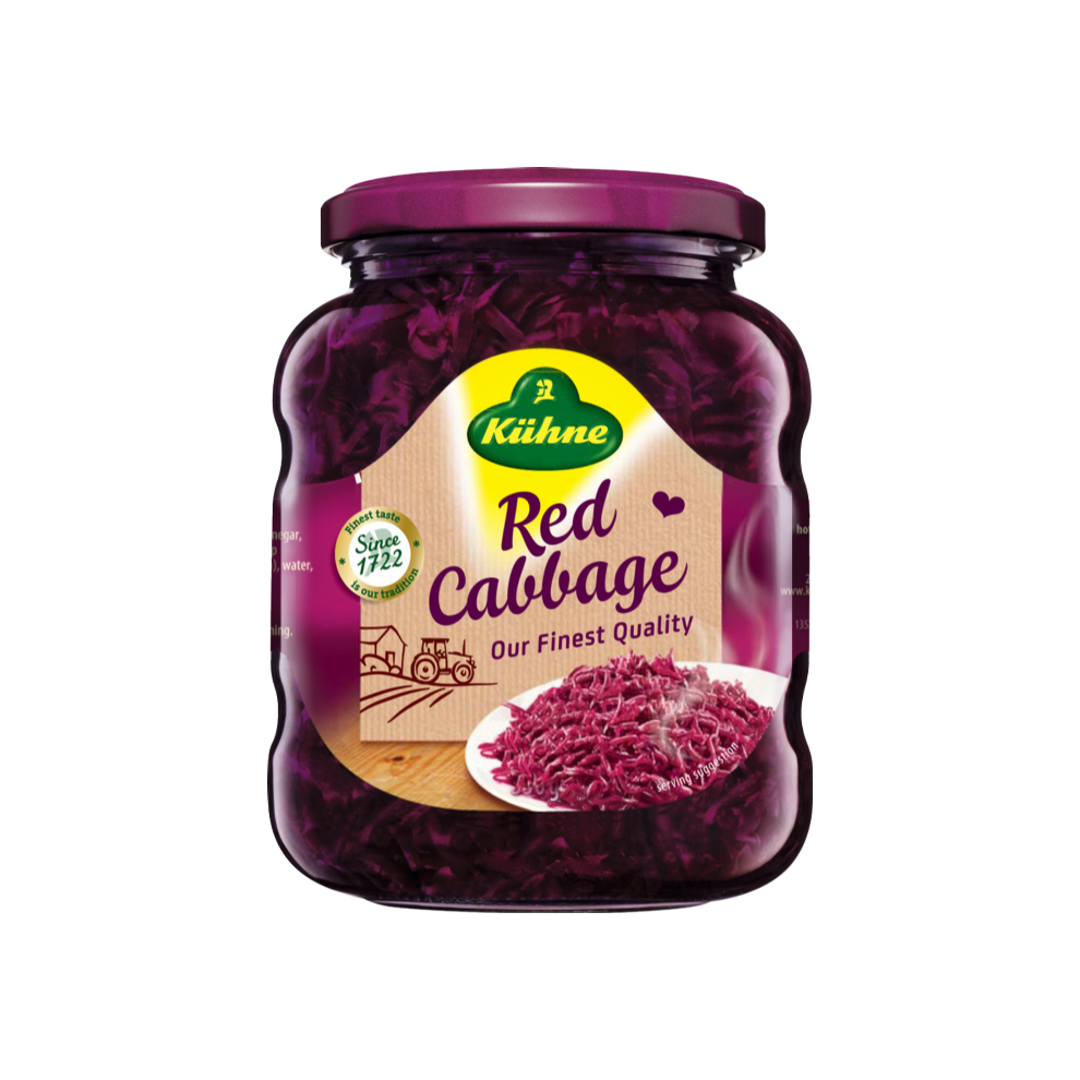 KUHNE Red Cabbage 350g (Pack of 10)