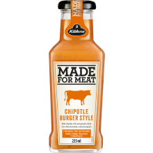 KUHNE Made for Meat - Chipotle Burger Style Sauce 235ml (Pack of 8)