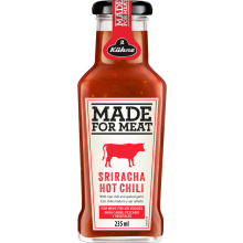 KUHNE Made for Meat - Sriracha Hot Chilli Style Sauce 235ml (Pack of 8)