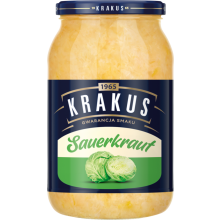 KRAKUS Sauerkraut 900g (Pack of 6)