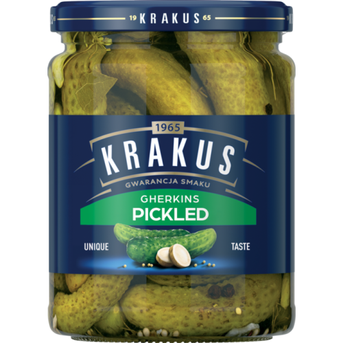 Krakus Ogórki korniszony 500 g