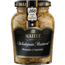 MAILLE Mild Wholegrain Mustard 210g (Pack of 6)
