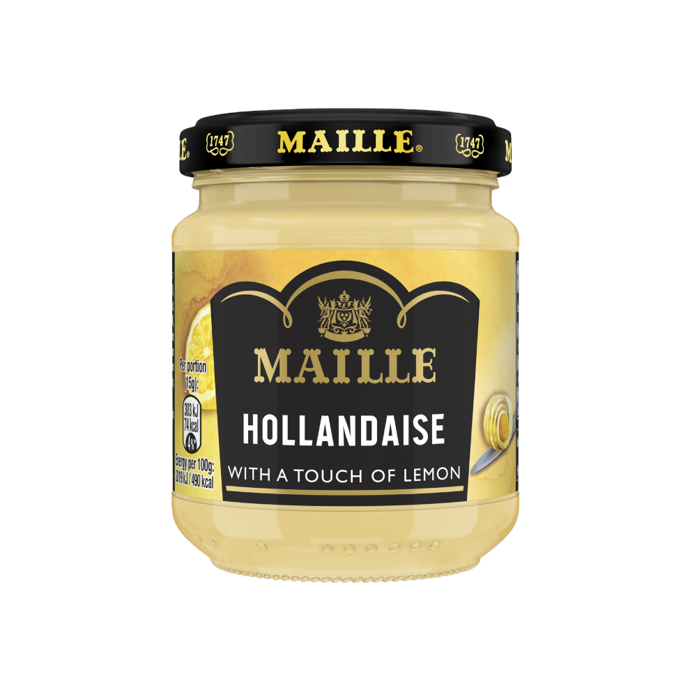 MAILLE Hollandaise Sauce 185g (Pack Of 6)