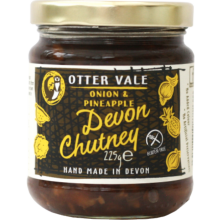 OTTER VALE Devon Chutney (Onion & Pineapple) 225g (Pack of 6)