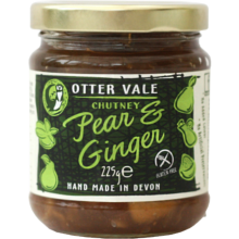 OTTER VALE Pear & Ginger Chutney 225g (Pack of 6)