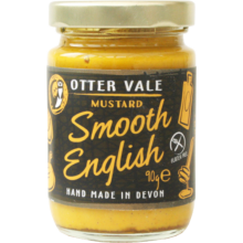 OTTER VALE Smooth English Mustard 90g (Pack of 6)